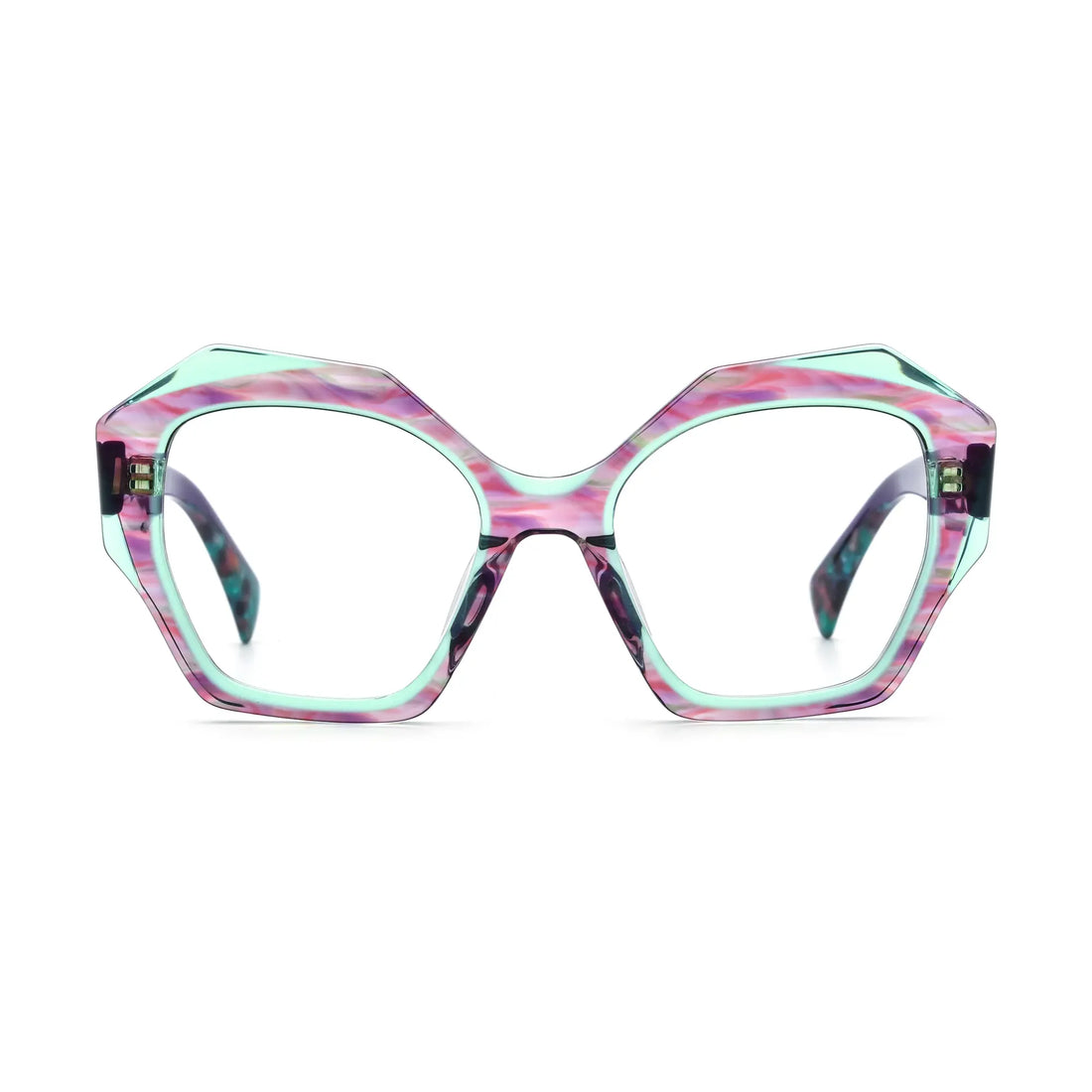 VoyueLens™ Amethyst Mist Eyeglasses – Front View – SKU VL19359-C4