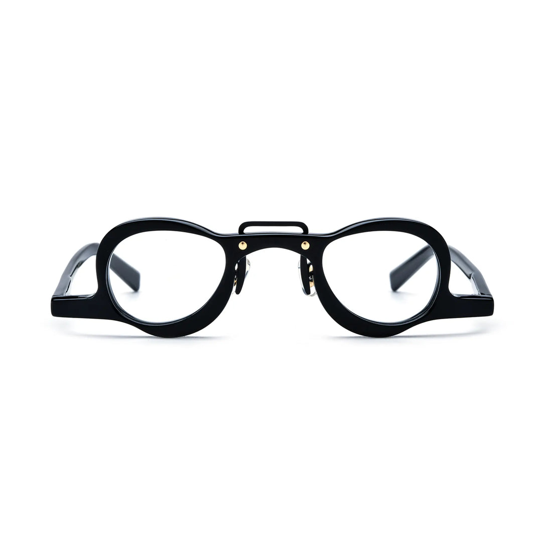 VoyueLens™ Black Eyeglasses – Front View – SKU VL19175-C5