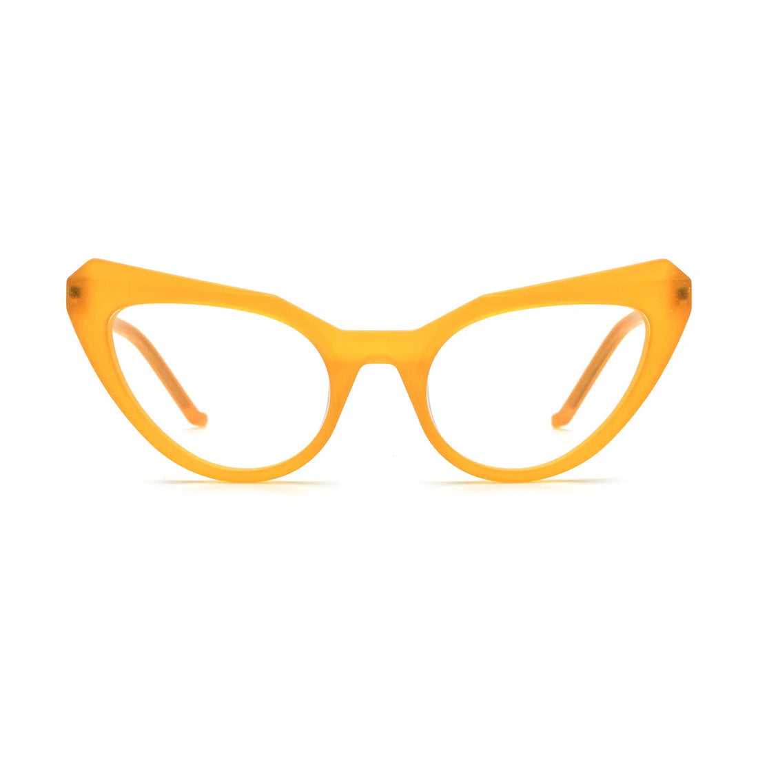 VoyueLens™ Citrus Amber Butterfly Glasses – Front View – SKU VL19369-C3