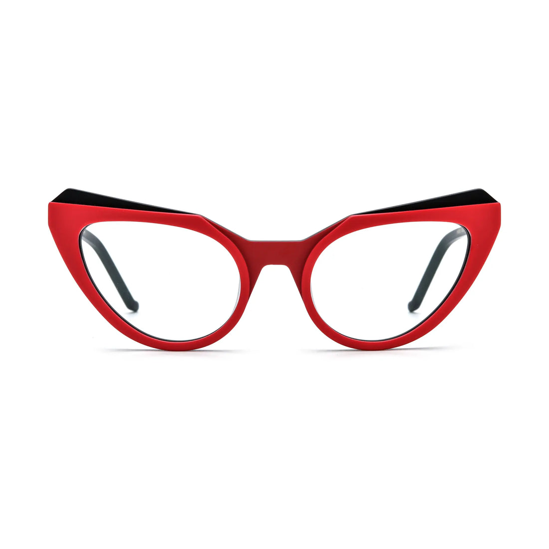VoyueLens™ Crimson Nebula Butterfly Glasses – Front View – SKU VL19369-C6