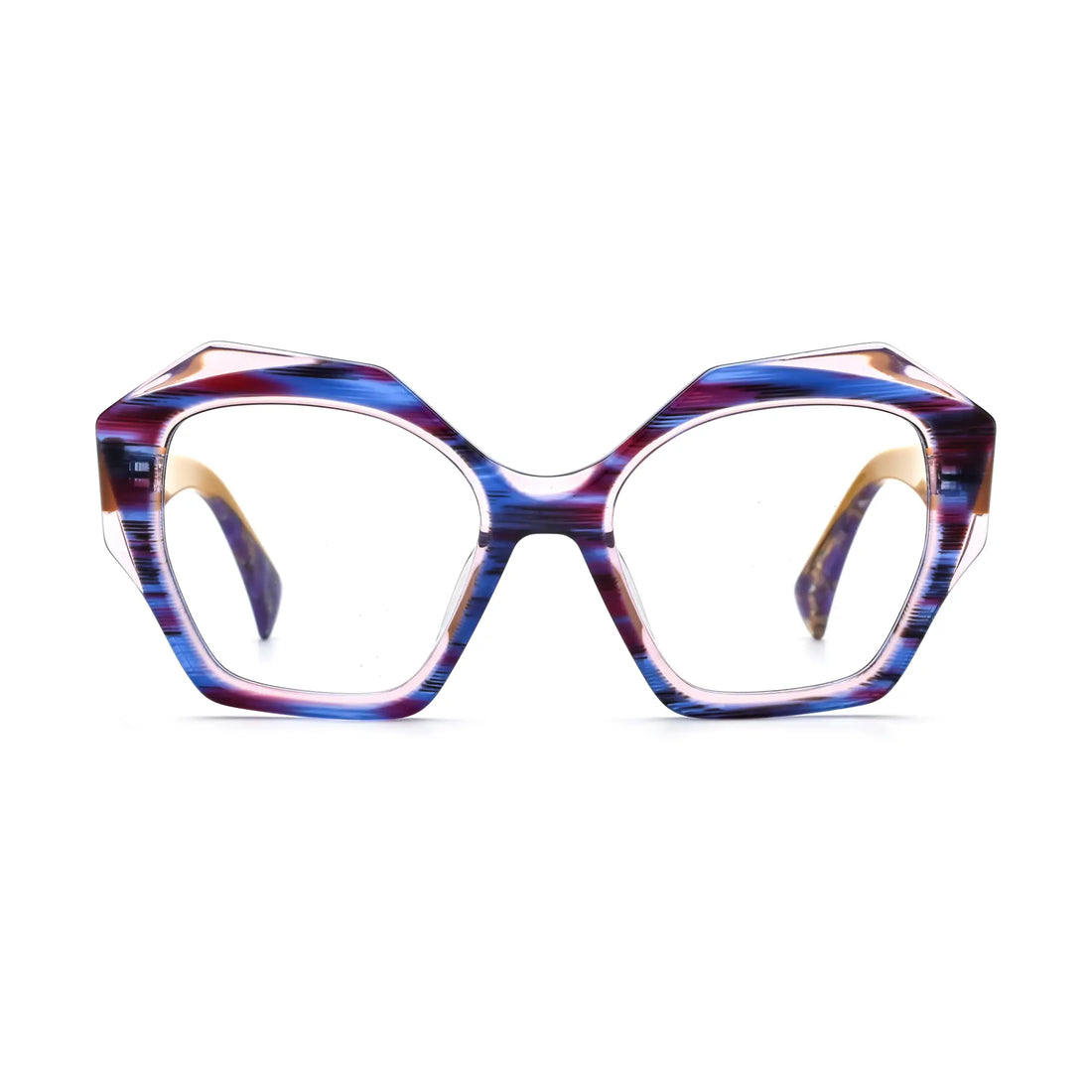 VoyueLens™ Honey Amber Eyeglasses – Front View – SKU VL19359-C6