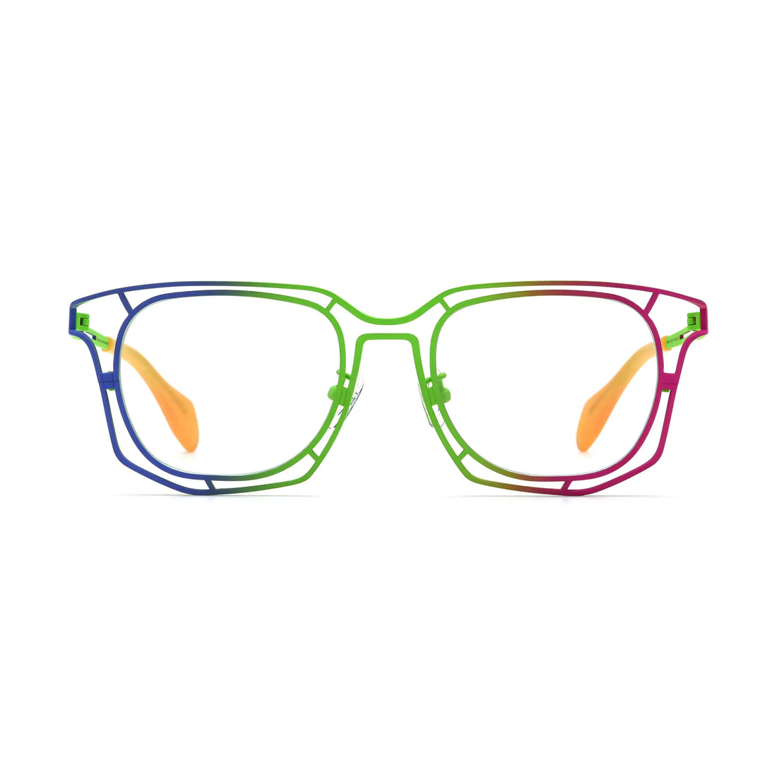VoyueLens™ Rainbow Burst Prism Eyeglasses – Front View – SKU VL185865-C1