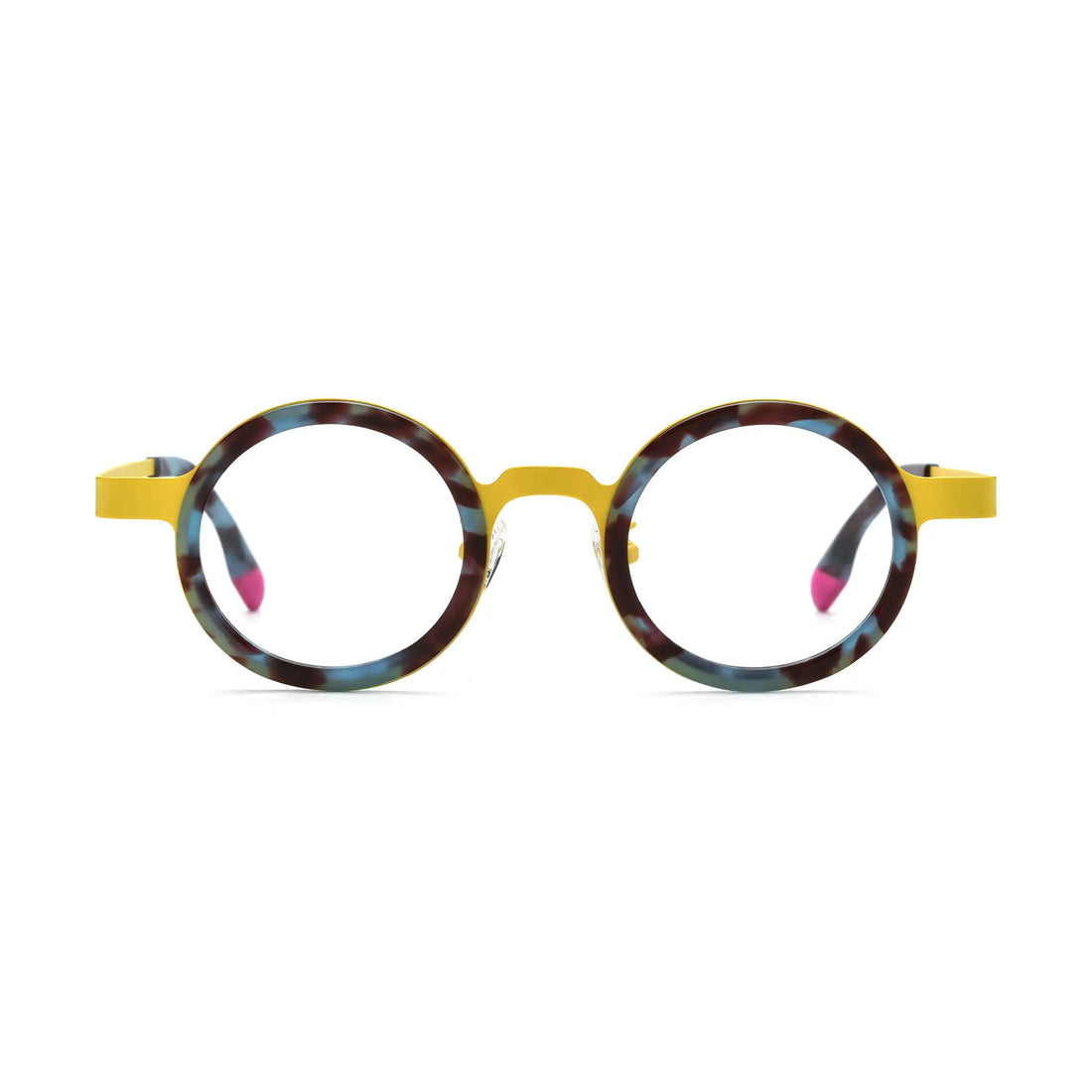 VoyueLens™ Sunshine Mirage Round Eyeglasses – Front View – SKU VL185816-C6