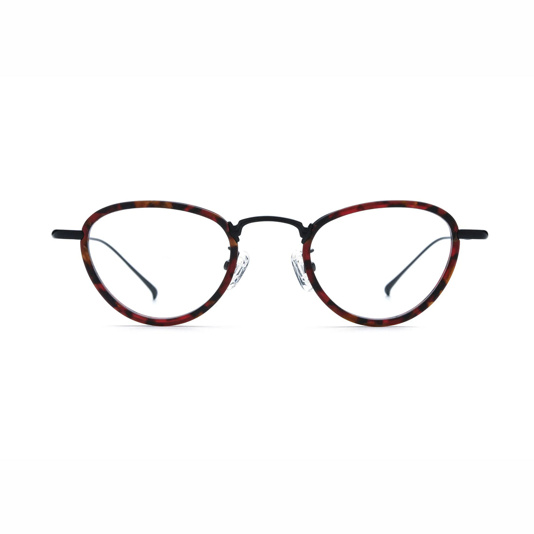 Barledear Lightweight Geometric Acetate Titanium Eyeglasses
