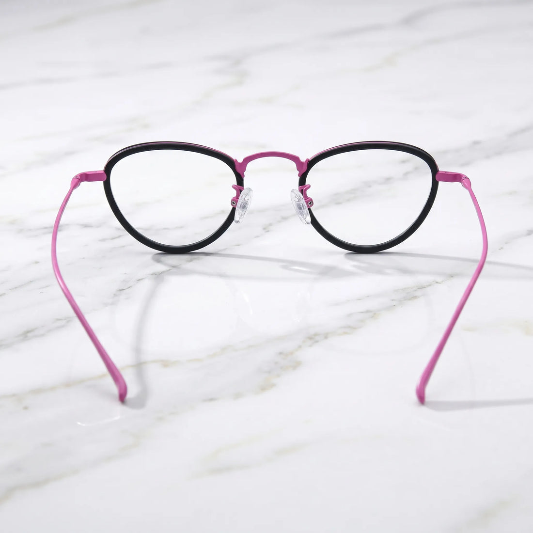 Barledear Lightweight Geometric Acetate Titanium Eyeglasses