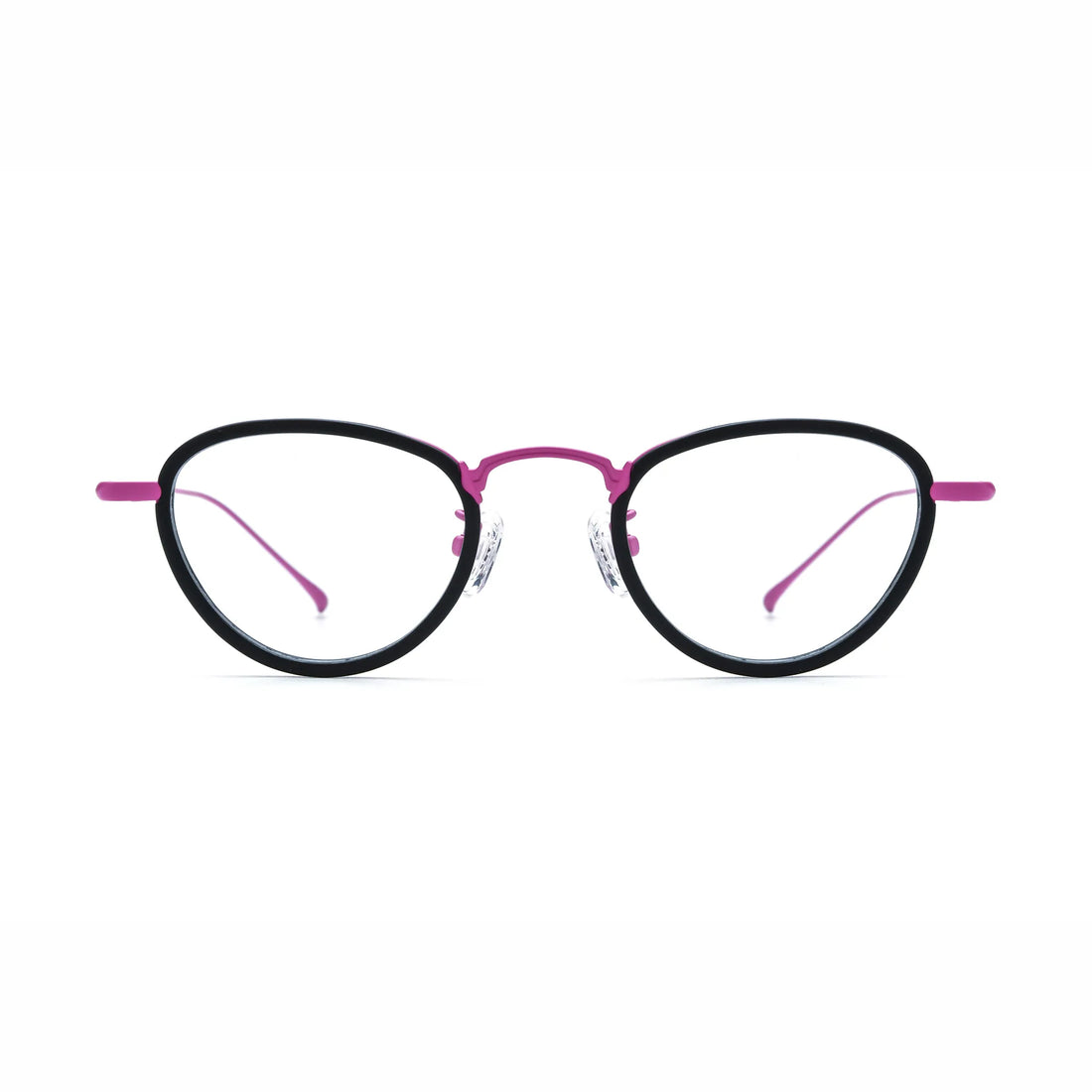 Barledear Lightweight Geometric Acetate Titanium Eyeglasses
