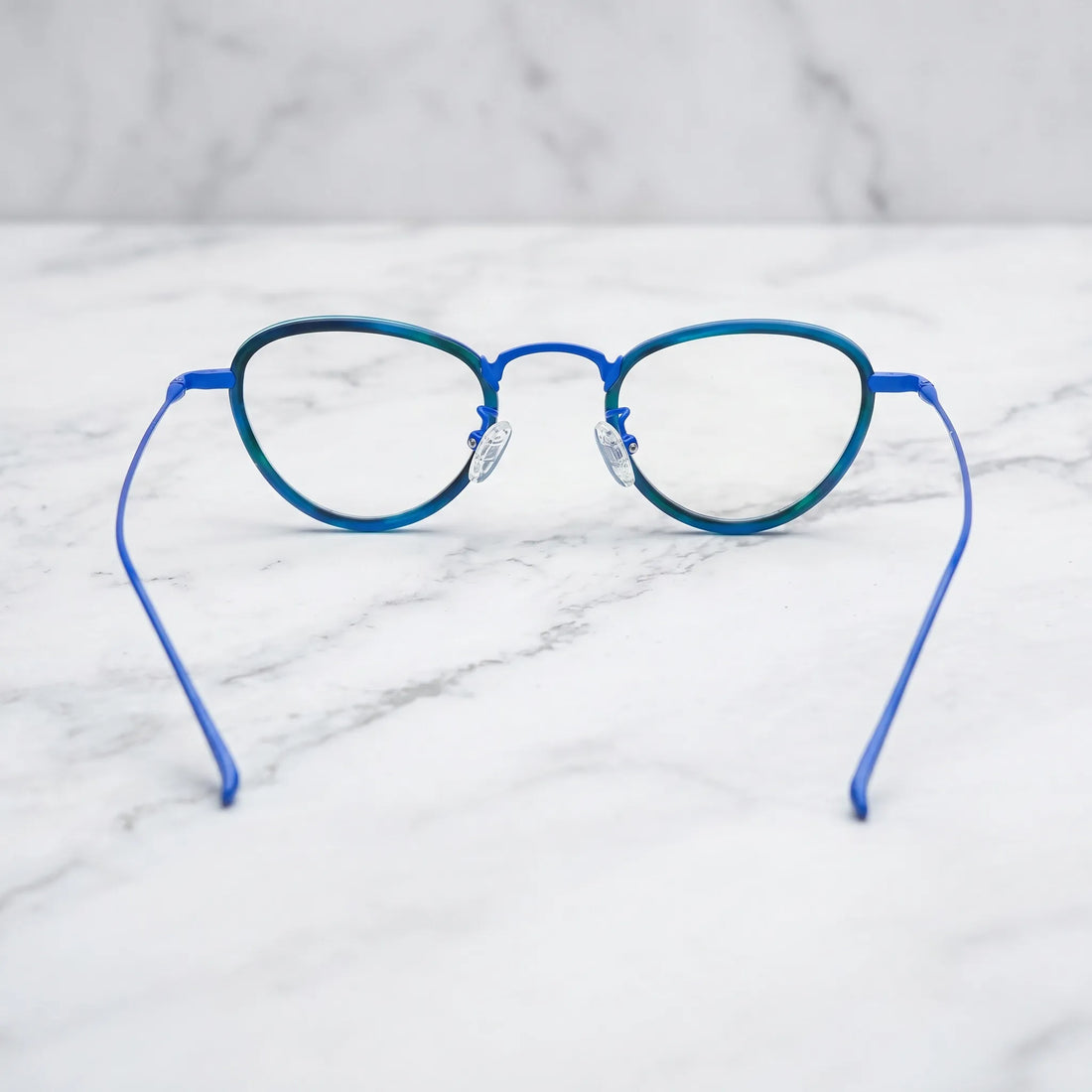 Barledear Lightweight Geometric Acetate Titanium Eyeglasses