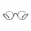 Barledear Smoky Cocoa eyeglasses front view with an artistic round pure titanium full-rim frame and lightweight design