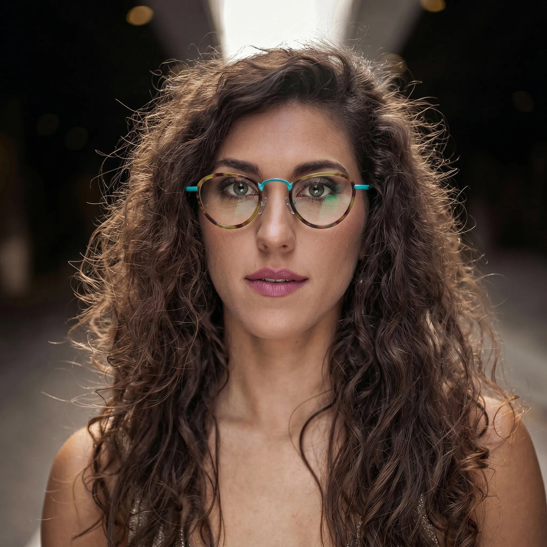 Barledear Lightweight Geometric Acetate Titanium Eyeglasses