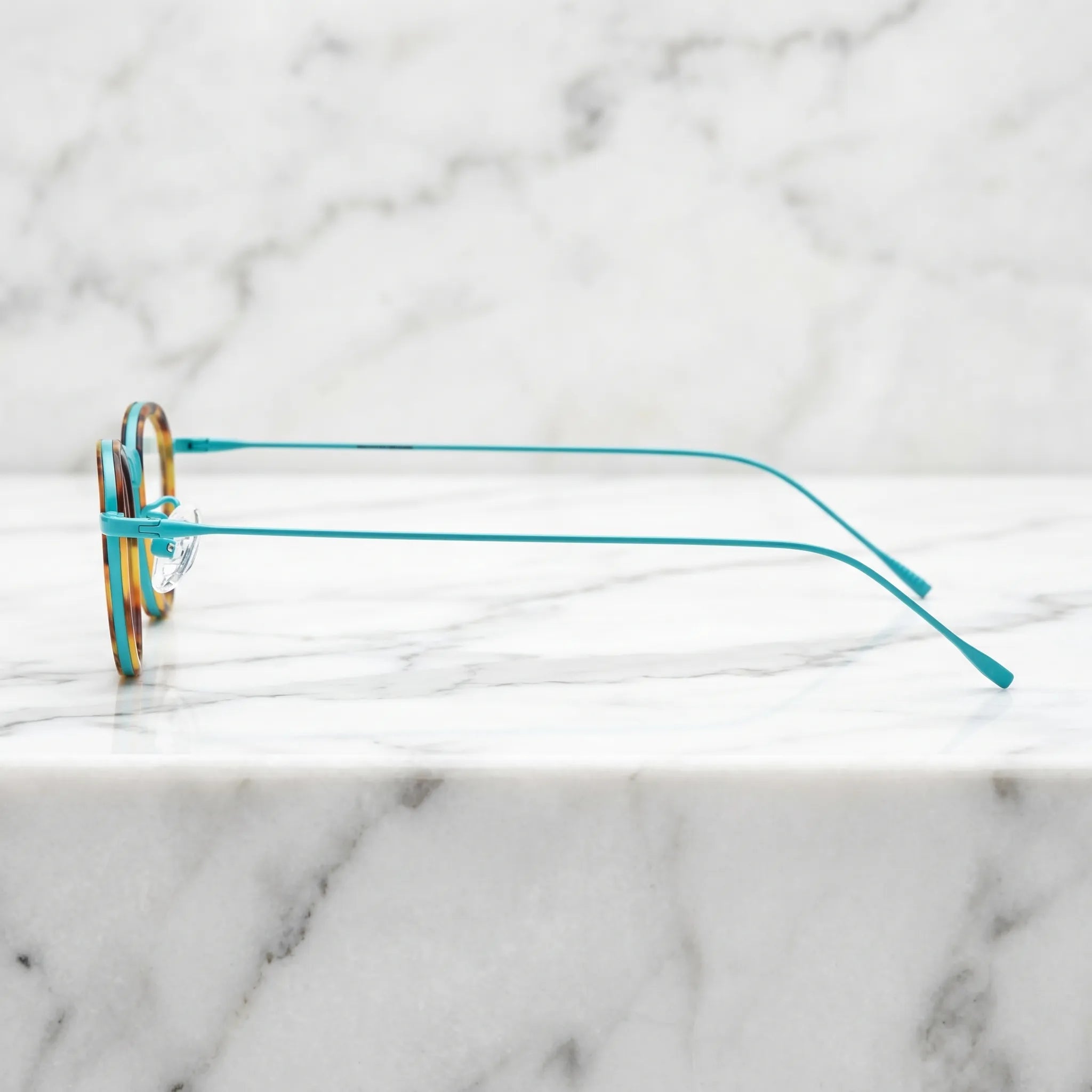 Barledear Lightweight Geometric Acetate Titanium Eyeglasses