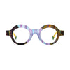 VoyueLens™ Aurora Fade Polygon Eyeglasses – Front View – SKU VL19355-C4