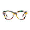 VoyueLens™ Aurora Mosaic Eyeglasses – Front View – SKU VL19375-C4