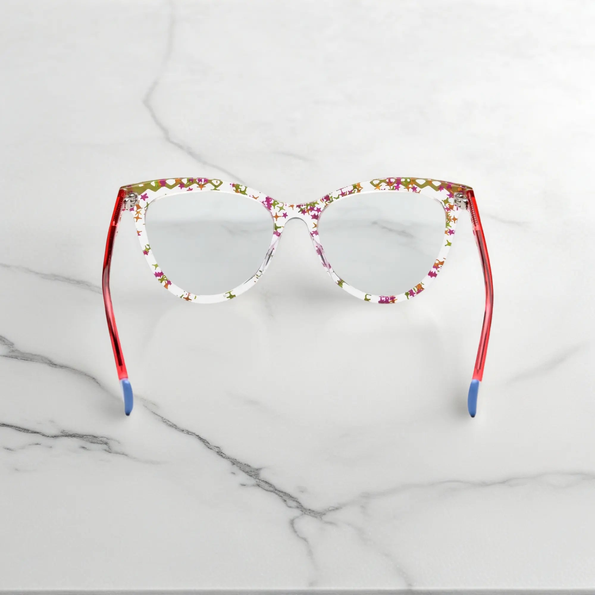 Back image of blossom pink version of VL19362 with soft blue tips