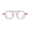 VoyueLens™ Candy Lime Aviator Eyeglasses – Front View – SKU VL185831-C1