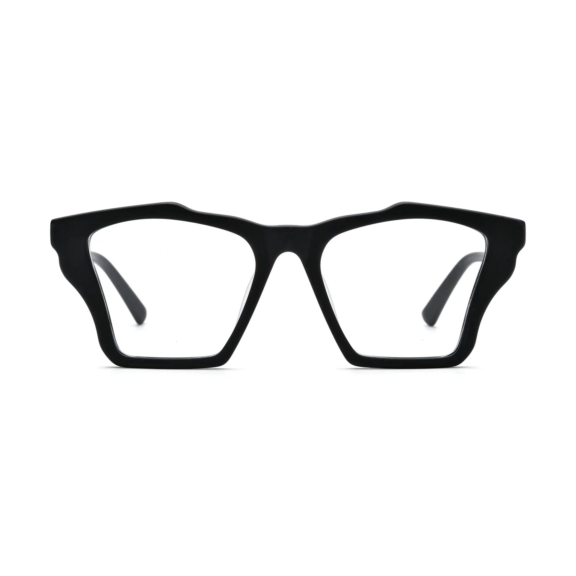 VoyueLens™ Charcoal Black Eyeglasses – Front View – SKU VL19360-C4