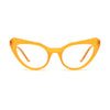 VoyueLens™ Citrus Amber Butterfly Glasses – Front View – SKU VL19369-C3