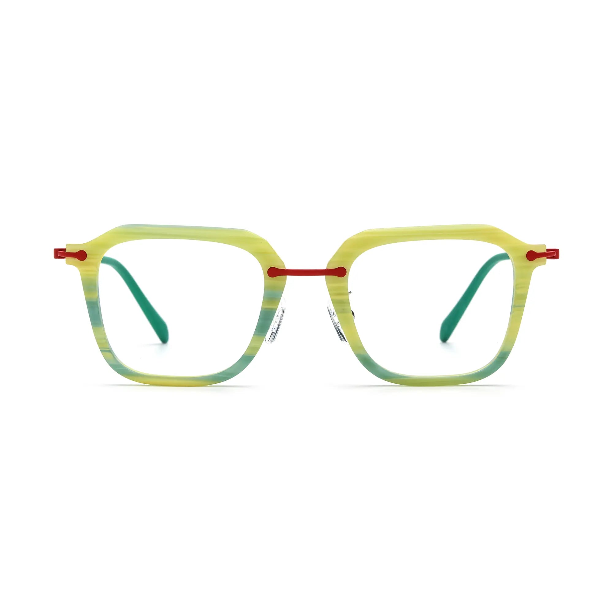 VoyueLens™ Citrus Mist Urban Eyeglasses – Front View – SKU VL185843-C2