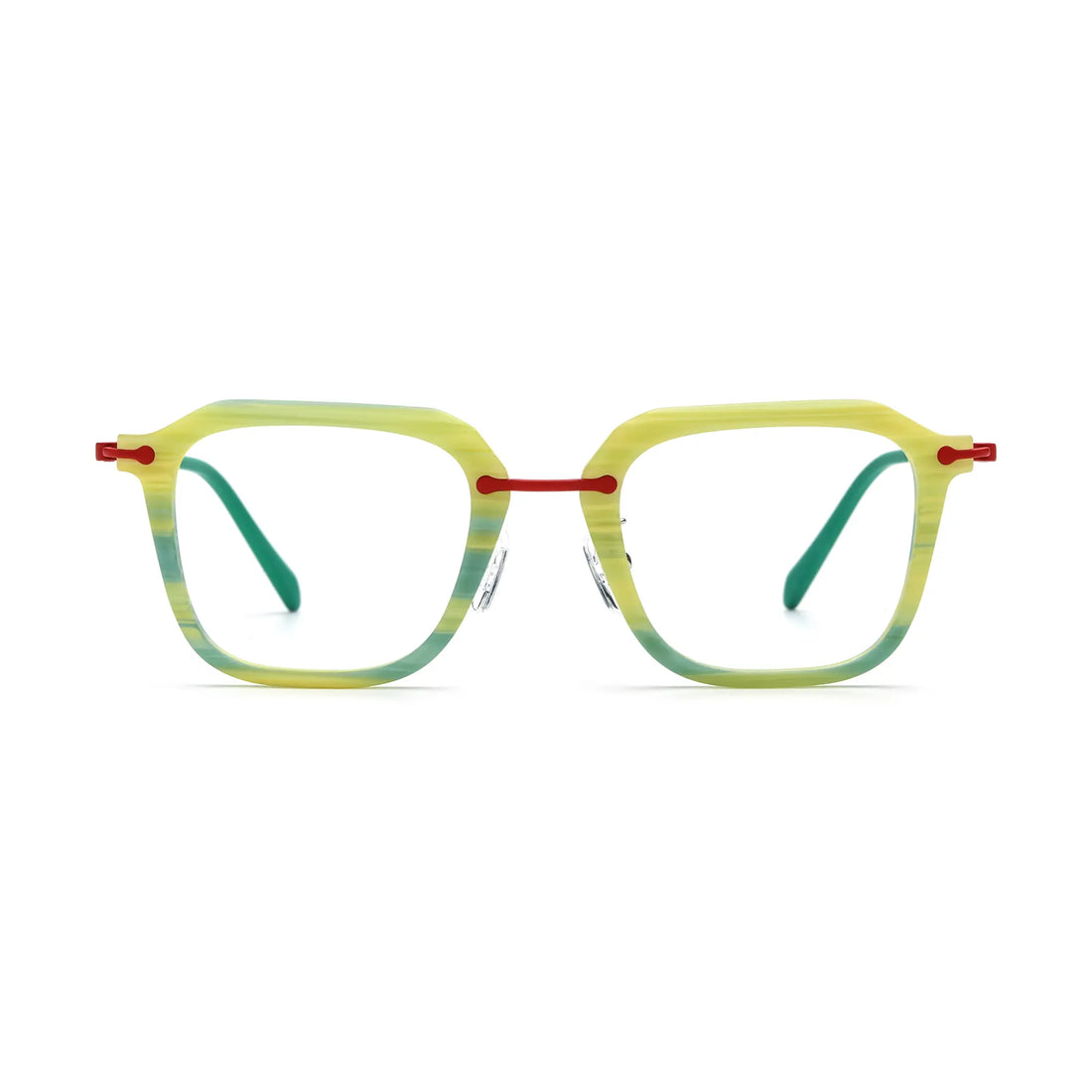 VoyueLens™ Citrus Mist Urban Eyeglasses – Front View – SKU VL185843-C2