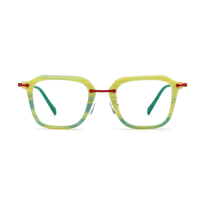 VoyueLens Citrus Mist Urban Eyeglasses – Front View – SKU VL185843-C2