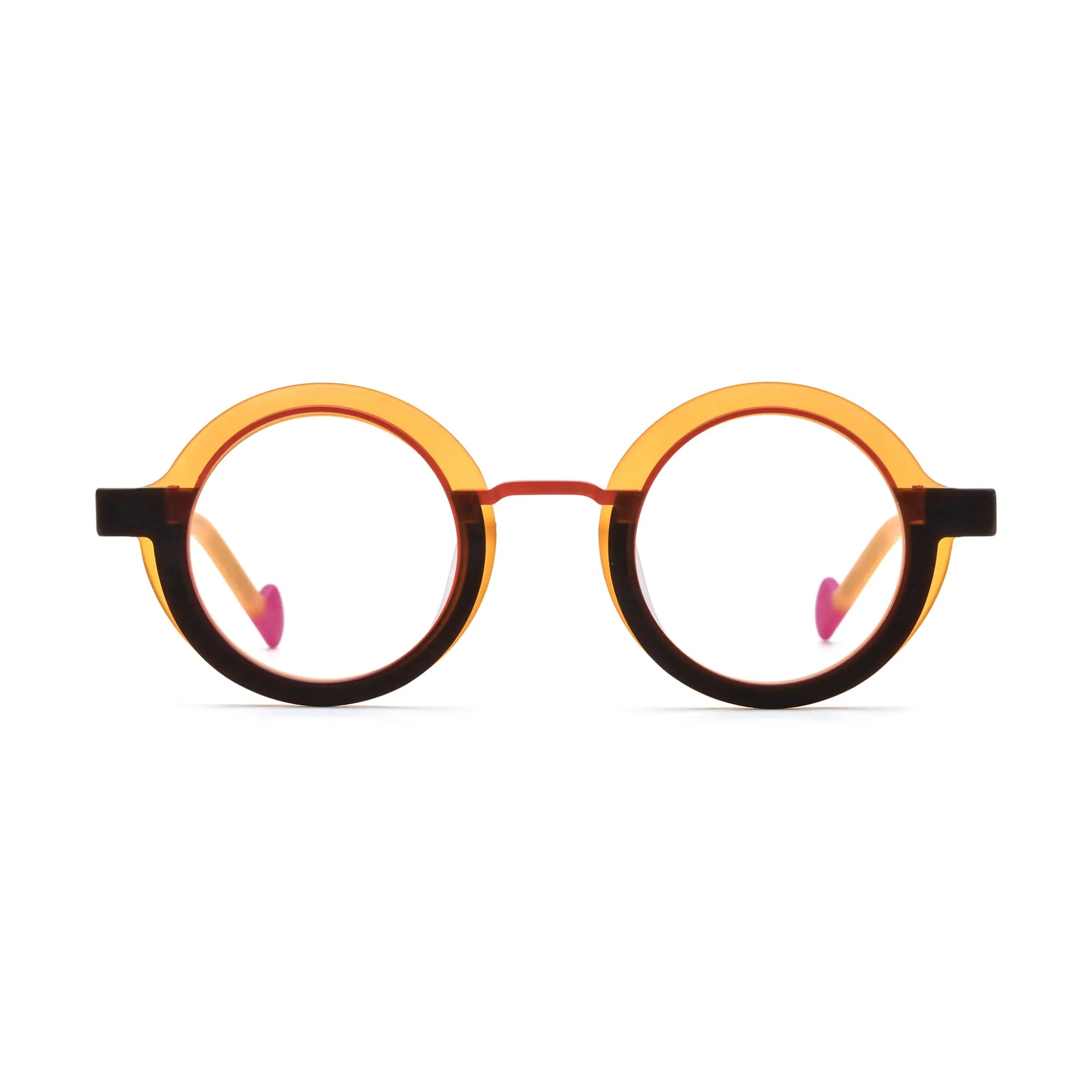 VoyueLens™ Citrus Orbit Eyeglasses – Front View – SKU VL19376-C5