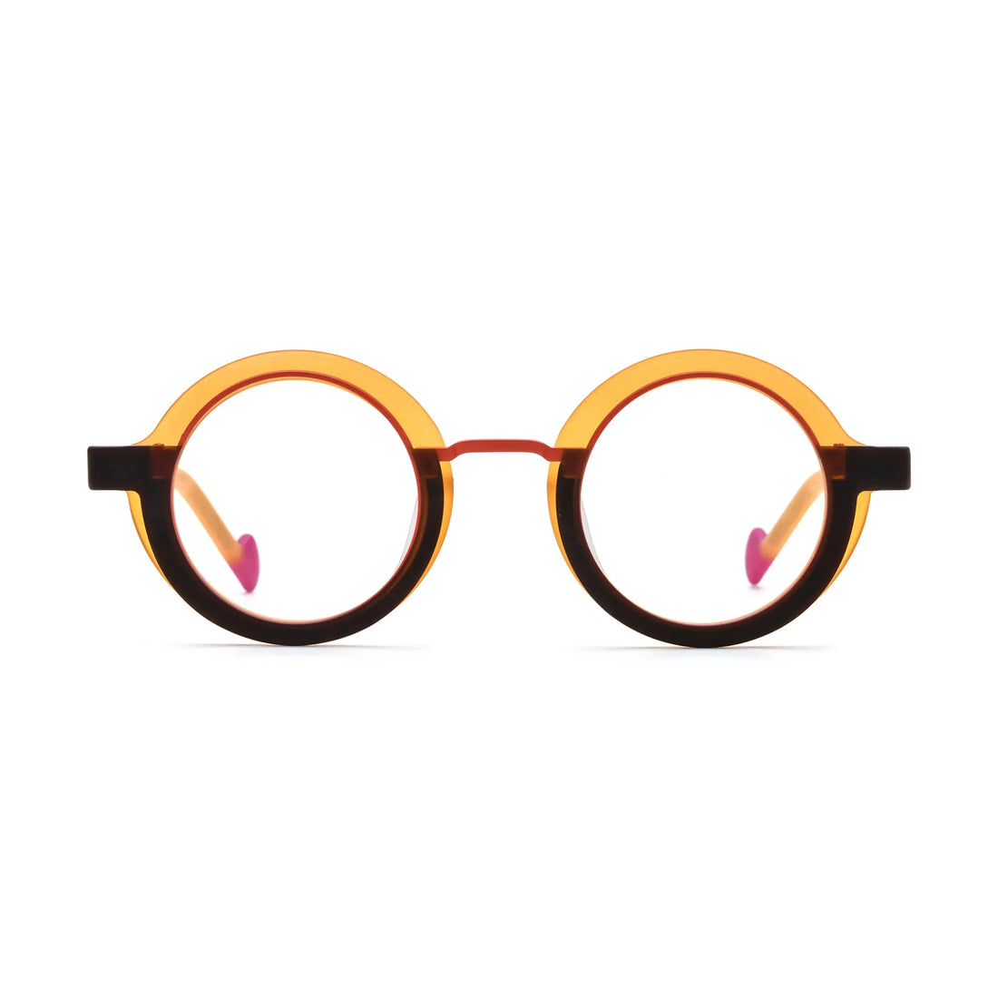 VoyueLens™ Citrus Orbit Eyeglasses – Front View – SKU VL19376-C5