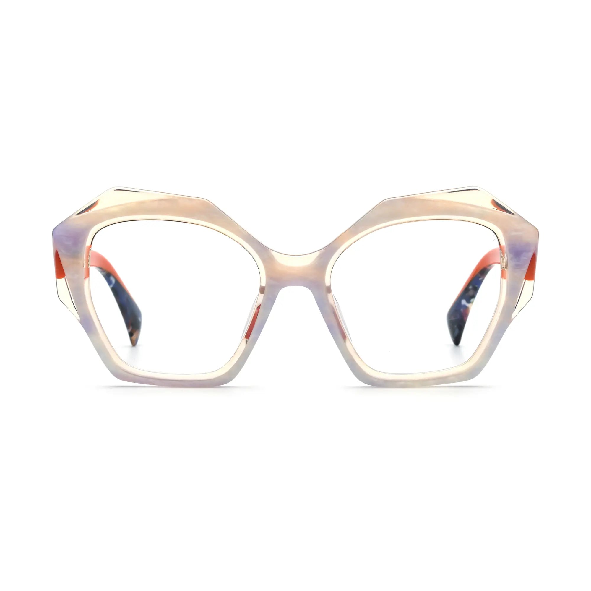 VoyueLens™ Citrus Punch Eyeglasses – Front View – SKU VL19359-C7
