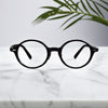 VoyueLens Classic Round Black TR90 Eyeglasses front view