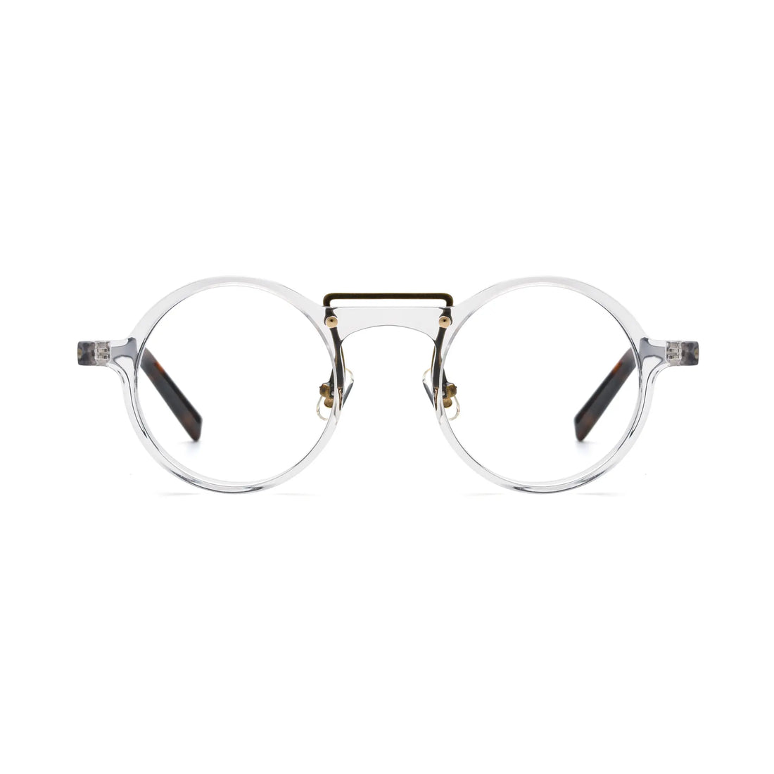 VoyueLens™ Clear Round Eyeglasses – Front View – SKU VL19194-C6