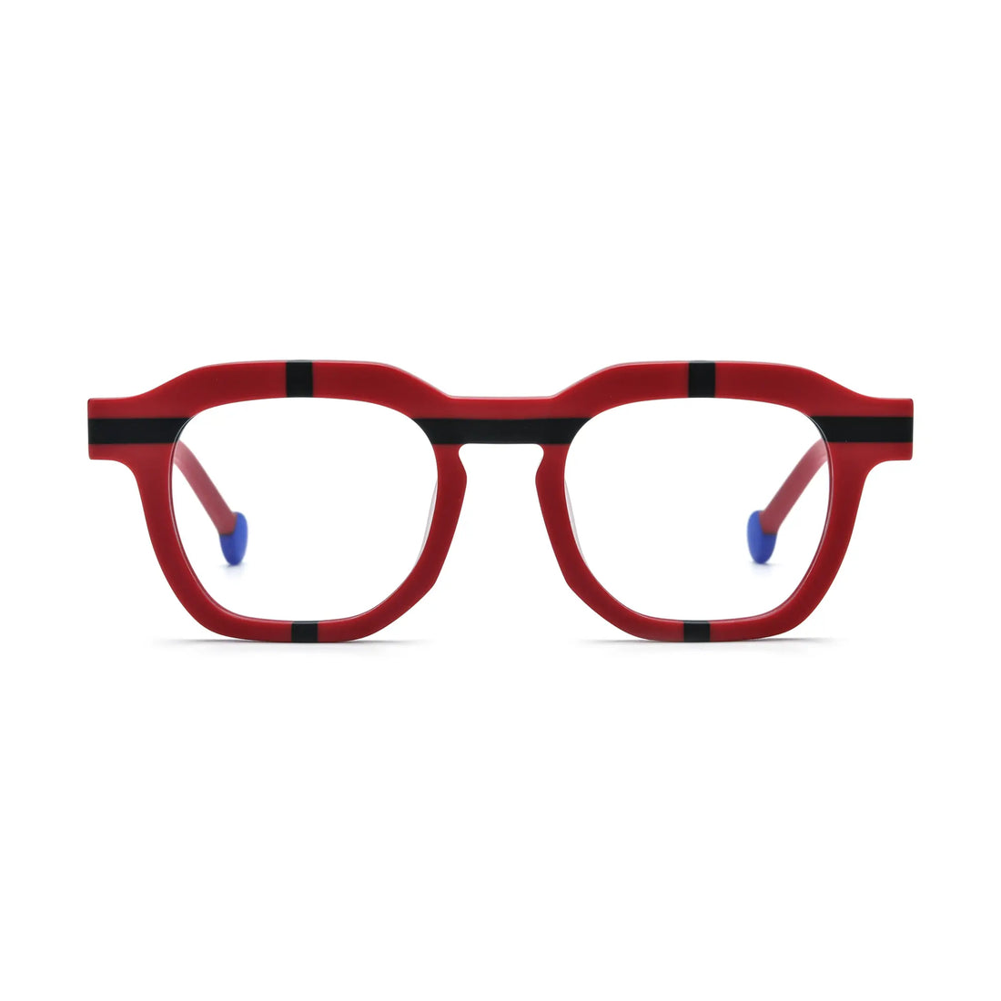 VoyueLens™ Crimson Impact Eyeglasses – Front View – SKU VL19363-C6