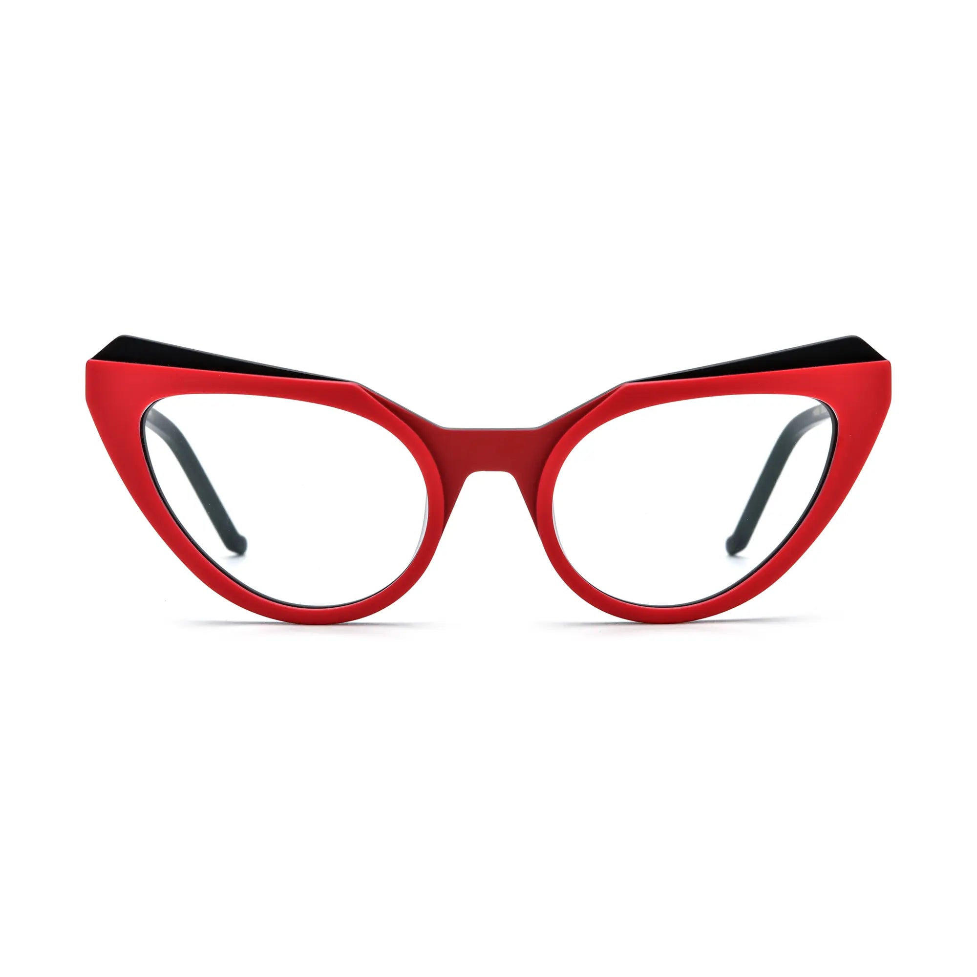 VoyueLens™ Crimson Nebula Butterfly Glasses – Front View – SKU VL19369-C6