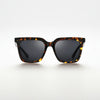 VoyueLens™ Emerald Tortoise Square Sunglasses – Front View – SKU VL19159-TORT