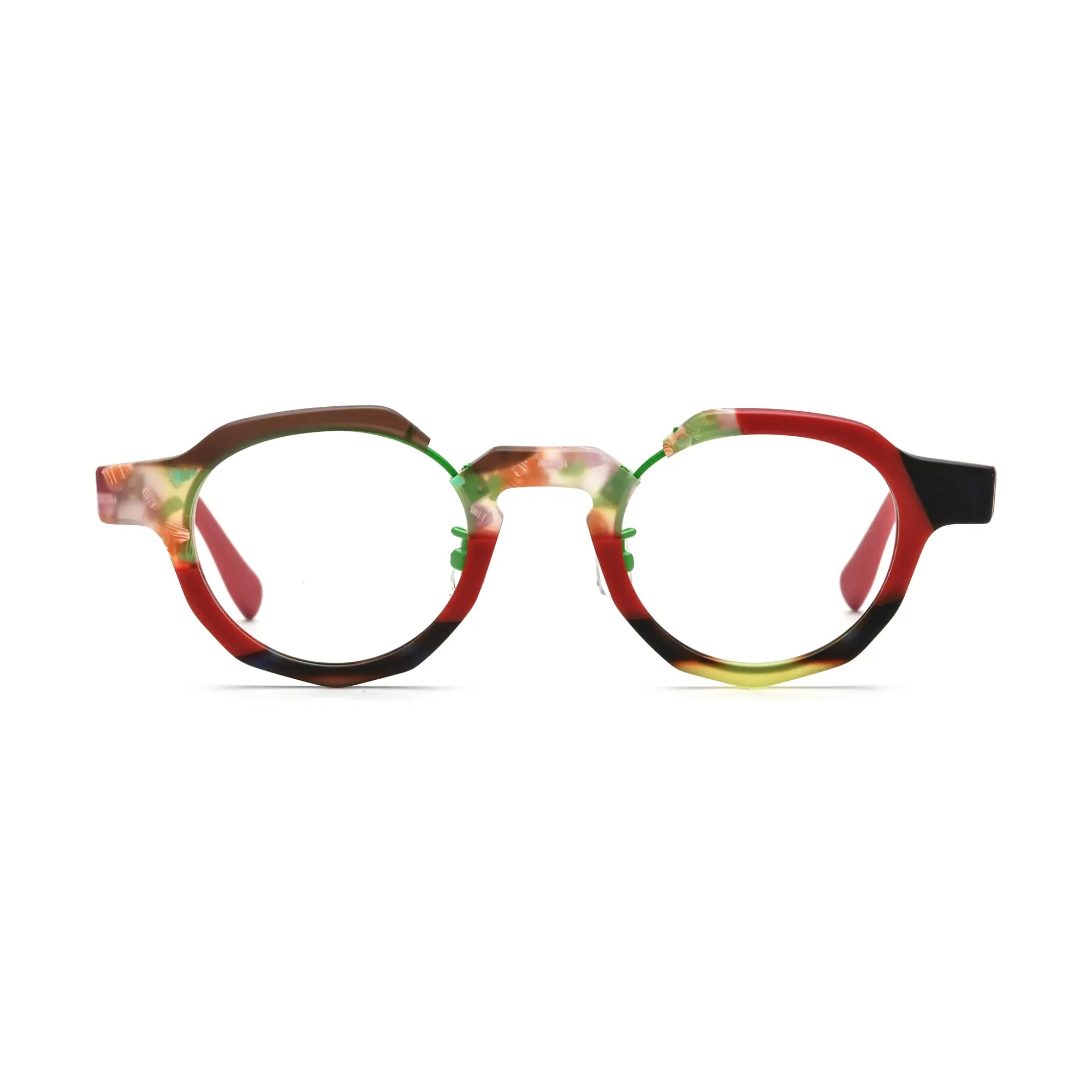 VoyueLens™ Forest Ember Eyeglasses – Front View – SKU VL19378-C3