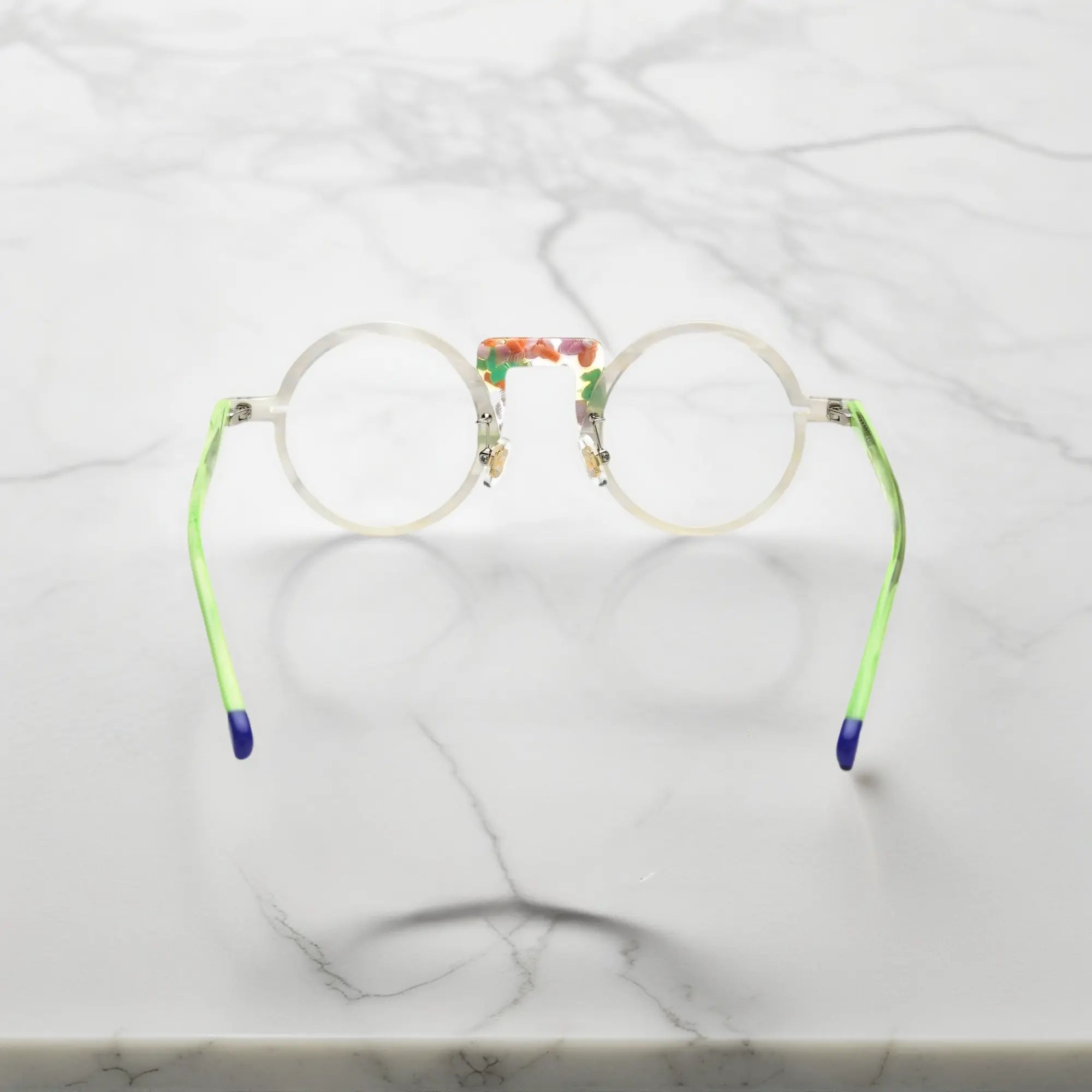 Backside of Frost Bloom showing frame curvature and detailing