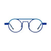 VoyueLens™ Glacier Blue Aviator Eyeglasses – Front View – SKU VL185831-C3
