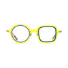 VoyueLens™ Honey Mint Geometric Acetate Eyeglasses – Front View – VL19356-C2