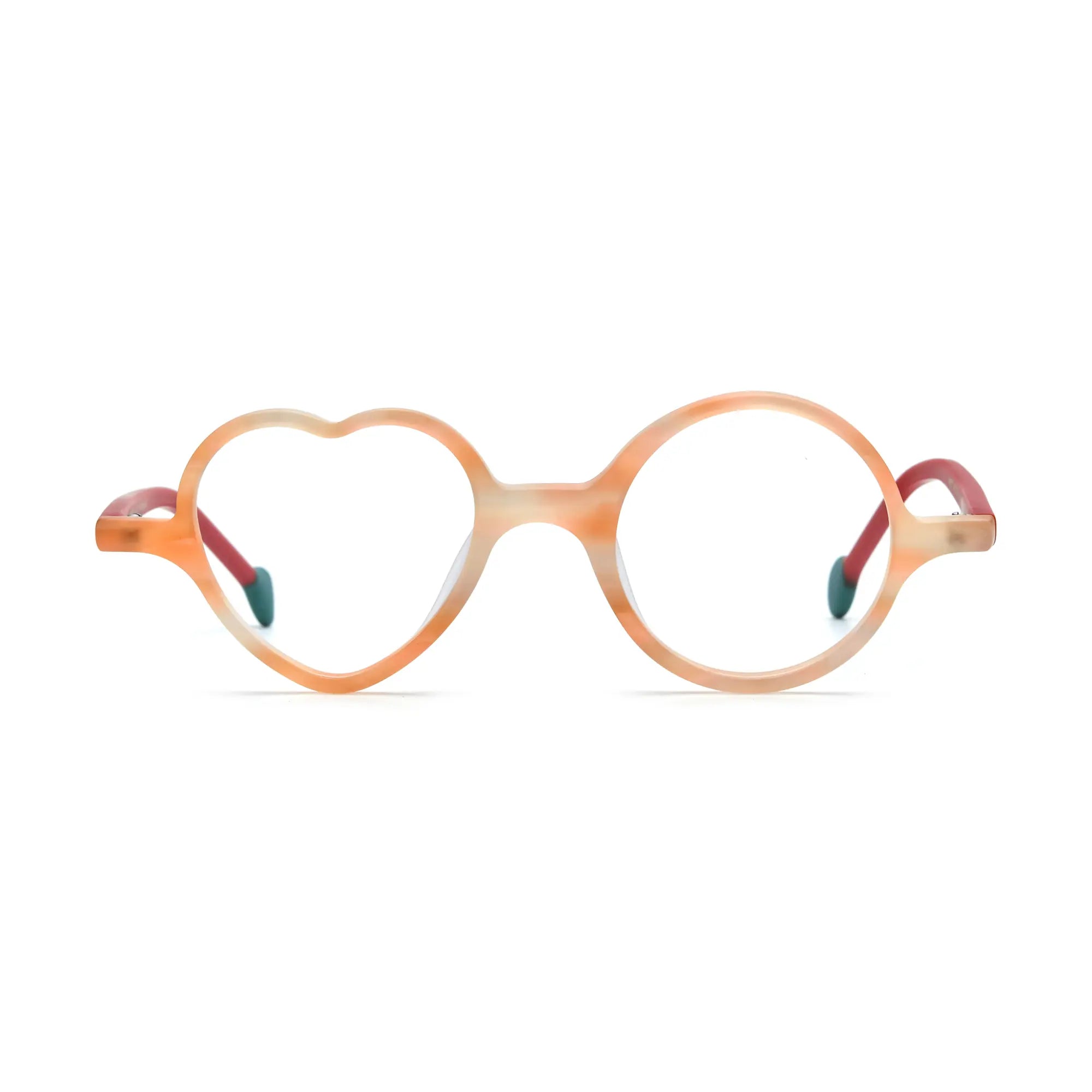 VoyueLens™ Honey Peach Eyeglasses – Front View – SKU VL19377-C3