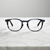 front view of VoyueLens™ KA62 blue tortoise color eyeglasses