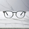 front view of VoyueLens™ KA62 transparent gray color eyeglasses