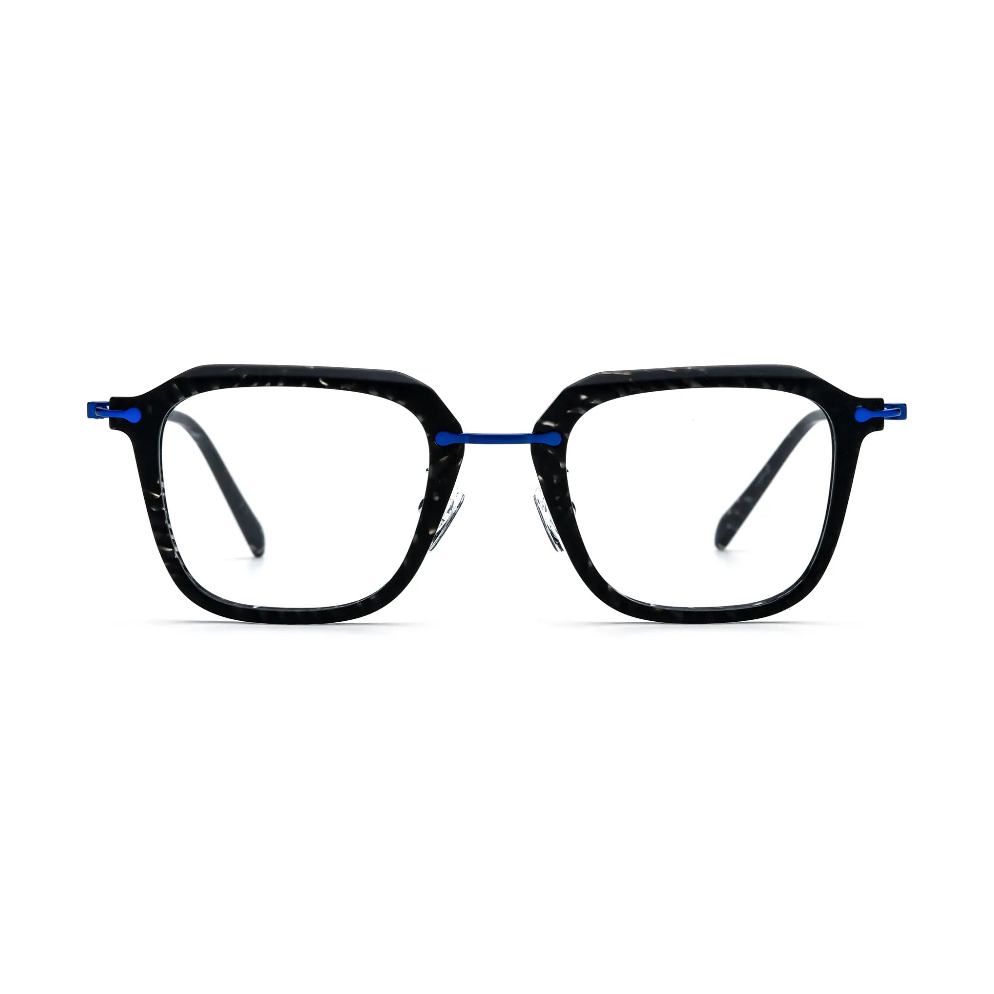 VoyueLens™ Midnight Graphite Urban Eyeglasses – Front View – SKU VL185843-C5