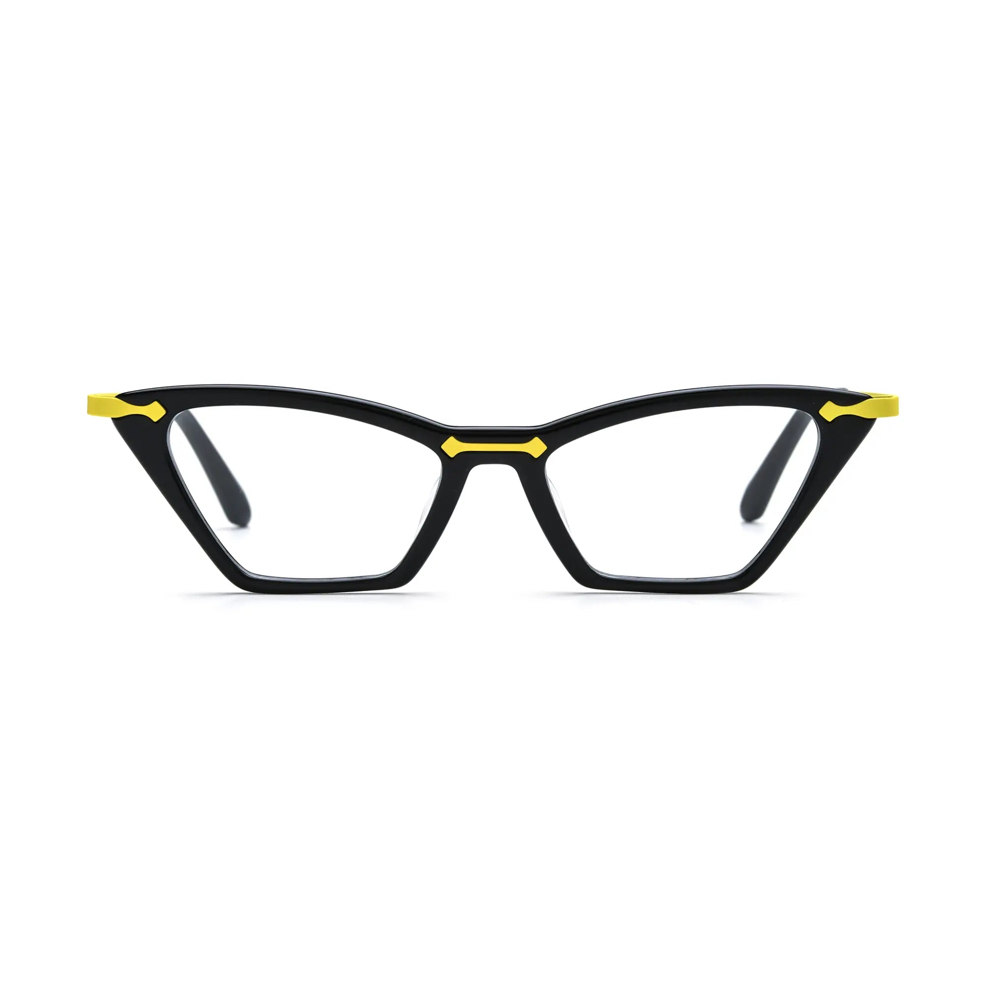 VoyueLens™ Midnight Orbit Cat-Eye Eyeglasses – Front View – SKU VL19379-C3