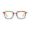 VoyueLens™ Rainbow Parade Urban Eyeglasses – Front View – SKU VL185843-C4