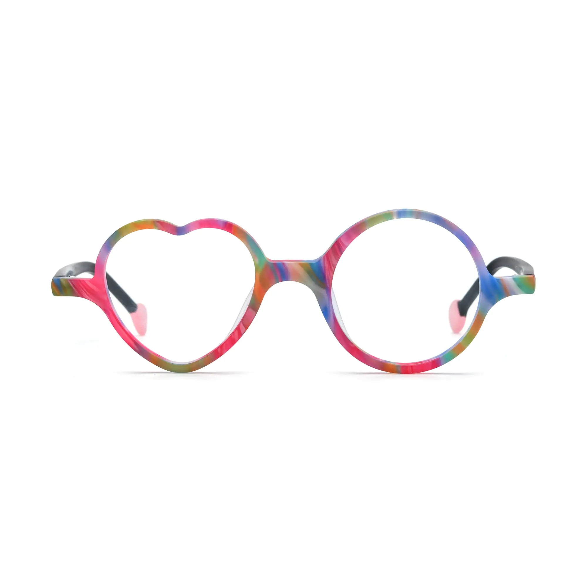 VoyueLens™ Rainbow Twist Eyeglasses – Front View – SKU VL19377-C6