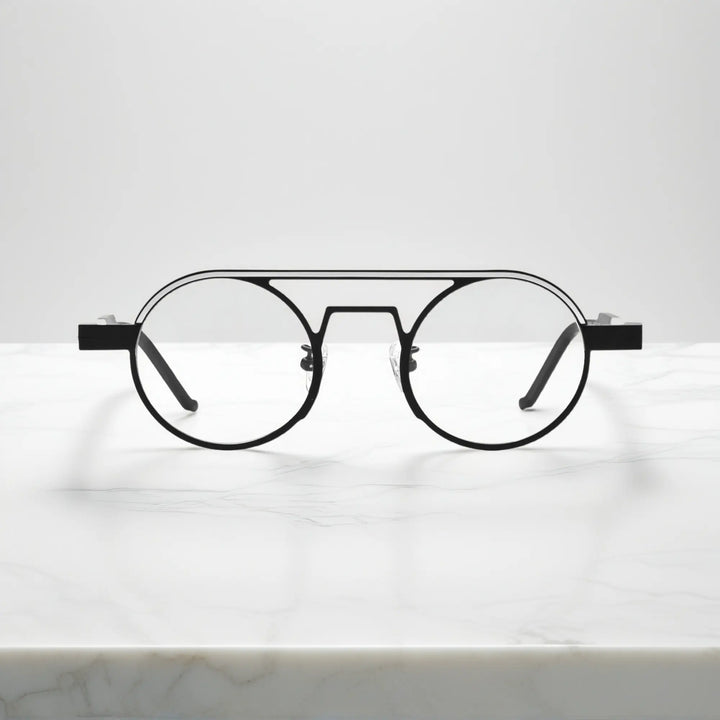 Aviator-Shaped Eyeglass Frames